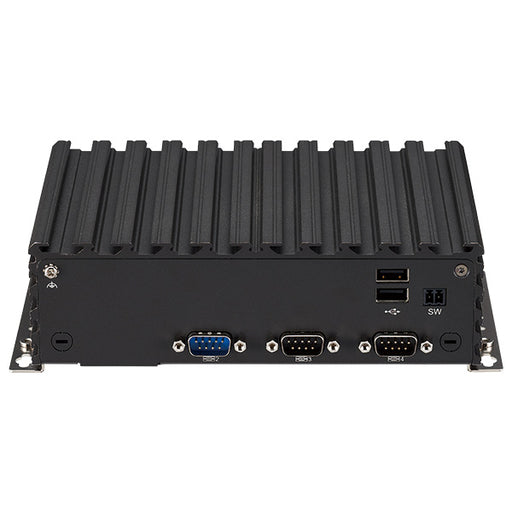 Embedded Server, DP, 2xGbE LAN, 4xCOM, 3xUSB 3.0, 3xUSB 2.0, 8xGPIO, 2.5" HDD Bay, MiniPCIe, Audio.