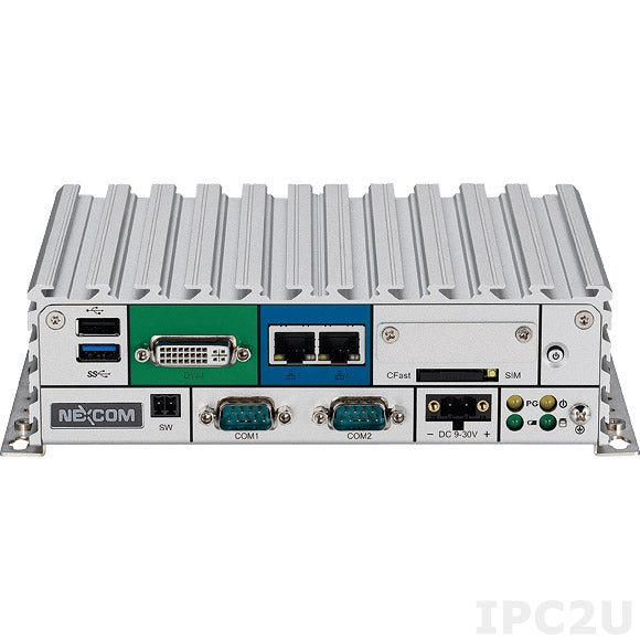 Embedded Server, Intel Atom E3826 1.46GHz, up to 8GB DDR3L RAM, DVI-I, HDMI, 2xGbE LAN, 2xRS-232.